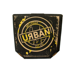 Caja pizza personalizada maquina cyrel